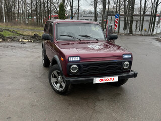 2004 Lada (ВАЗ) 2121 (4x4) I Рестайлинг, пурпурный, 420000 рублей, вид 2