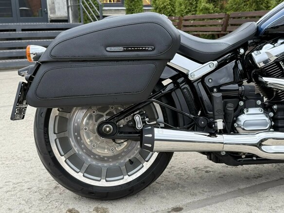 2018 Harley-Davidson Fat Boy, синий, 2200000 рублей - вид 5