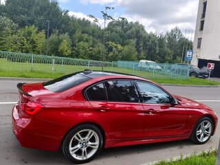 2016 BMW 3 серии 320i xDrive VI (F3x) Рестайлинг, красный, 2650000 рублей, вид 4
