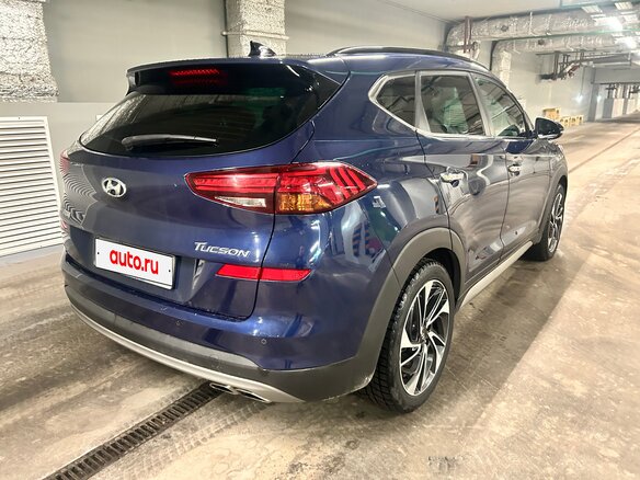 2019 Hyundai Tucson III Рестайлинг, синий - вид 9