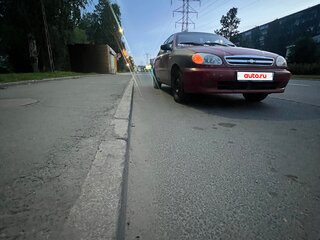 2008 Chevrolet Lanos I, красный, 115600 рублей, вид 1