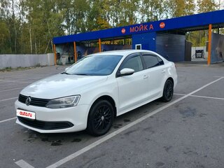 2014 Volkswagen Jetta VI, белый, 1150000 рублей, вид 1