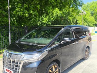 2021 Toyota Alphard III Рестайлинг, чёрный, 6890000 рублей, вид 3