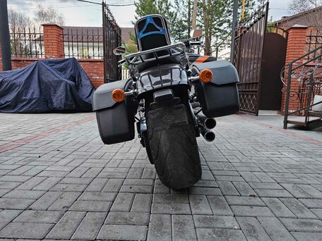 2021 Harley-Davidson Fat Boy, чёрный, 2500000 рублей, вид 2