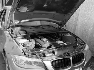 2011 BMW 3 серии 325xi V (E90/E91/E92/E93) Рестайлинг, серый, 1350000 рублей, вид 4