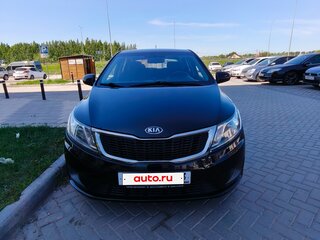 2014 Kia Rio III, чёрный, 950000 рублей, вид 2