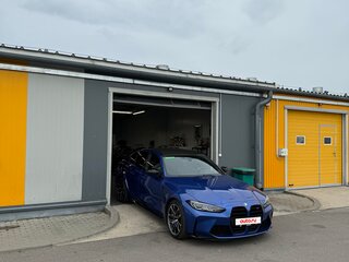 2021 BMW M3 Competition Package VI (G80), синий, 6700000 рублей, вид 3