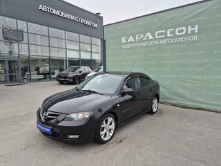2008 Mazda 3 5-speed I (BK) Рестайлинг, чёрный, 730000 рублей, вид 1