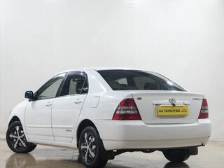2002 Toyota Corolla IX (E120, E130), белый, 439000 рублей, вид 4