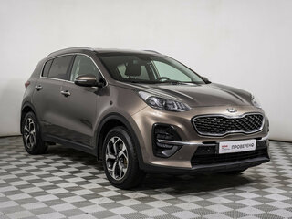 2018 Kia Sportage IV Рестайлинг, коричневый, 1850000 рублей, вид 3