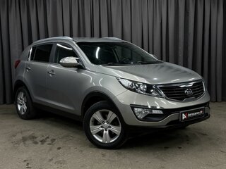2013 Kia Sportage III, серебристый, 1229999 рублей, вид 3