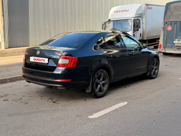 2014 Skoda Octavia III (A7), чёрный