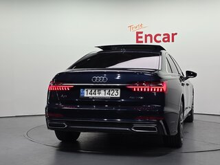 2022 Audi A6 45 TFSI V (C8) Рестайлинг, синий, 4400000 рублей, вид 3