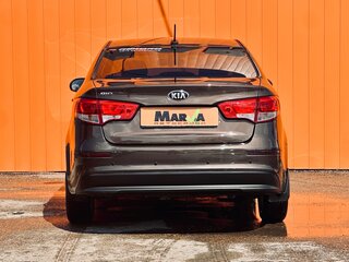2017 Kia Rio III Рестайлинг, коричневый, 1140000 рублей, вид 5