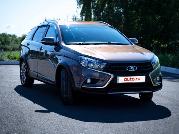 2021 Lada (ВАЗ) Vesta SW Cross I, серый, 1390000 рублей - вид 3