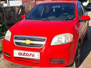 2007 Chevrolet Aveo I Рестайлинг, красный, 400000 рублей, вид 1