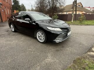 2020 Toyota Camry VIII (XV70), чёрный, 3000000 рублей, вид 5