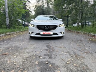 2016 Mazda 6 III (GJ) Рестайлинг, белый, 2600000 рублей, вид 2
