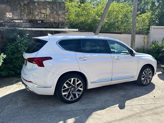 2020 Hyundai Santa Fe IV Рестайлинг, белый, 4070000 рублей, вид 2