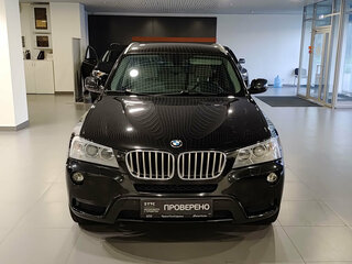 2014 BMW X3 28i xDrive II (F25), чёрный, 1733000 рублей, вид 2