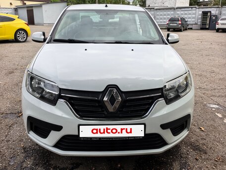 2021 Renault Logan II Рестайлинг, белый, 920000 рублей, вид 2