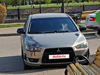 2007 Mitsubishi Lancer X, бежевый, 490000 рублей, вид 2