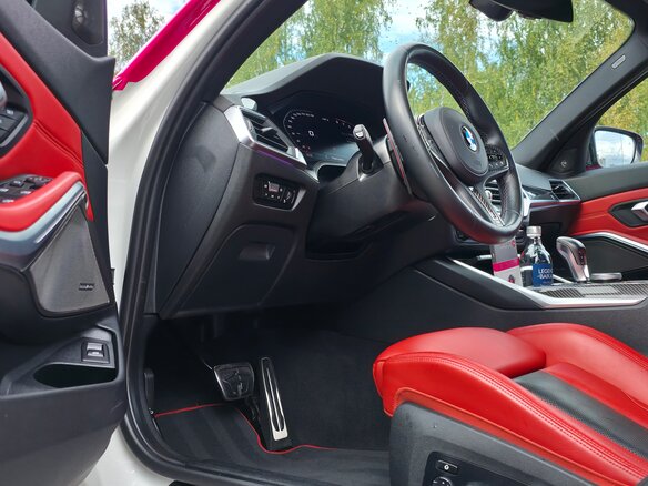 2022 BMW M3 Competition Package VI (G80), розовый, 7750000 рублей - вид 16
