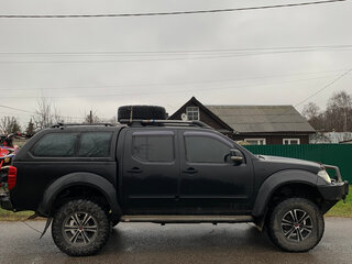 2008 Nissan Navara (Frontier) III (D40), чёрный, 1540000 рублей, вид 4