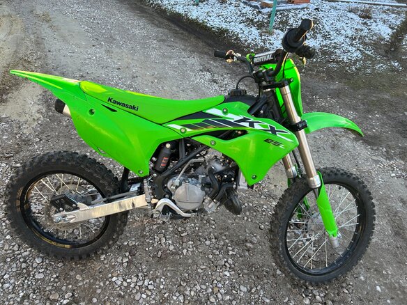 2025 Kawasaki KX 85, зелёный, 430000 рублей - вид 2