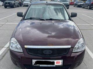2012 Lada (ВАЗ) Priora I, красный, 380000 рублей, вид 1