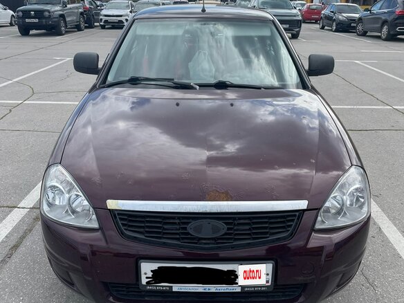 2012 Lada (ВАЗ) Priora I, красный, 380000 рублей