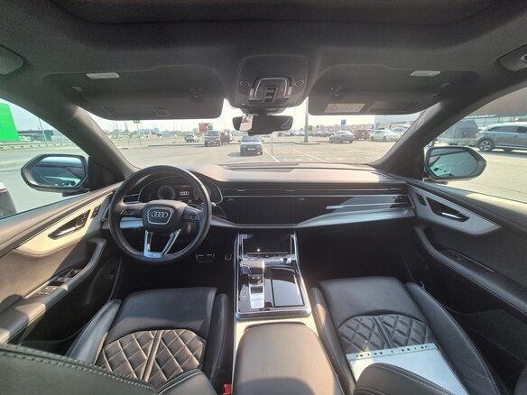 2022 Audi Q8 55 TFSI I (4M), чёрный, 8600000 рублей - вид 10