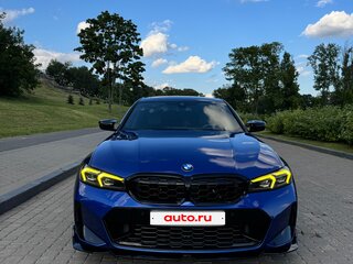 2023 BMW 3 серии M340i xDrive VII (G2x) Рестайлинг, синий, 5800000 рублей, вид 2
