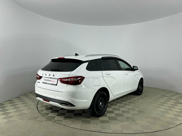 2024 Lada (ВАЗ) Vesta SW I Рестайлинг (NG), белый, 1295000 рублей - вид 4