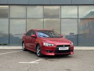 2008 Mitsubishi Lancer X, красный, 549000 рублей, вид 2