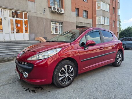 2010 Peugeot 207 I Рестайлинг, красный, 420000 рублей, вид 2