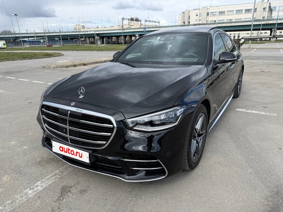 2021 Mercedes-Benz S-Класс 400 d 4MATIC VII (W223), чёрный - вид 3