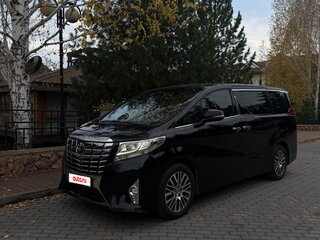 2017 Toyota Alphard III, чёрный, 3650000 рублей, вид 1