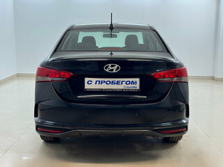 2020 Hyundai Solaris II Рестайлинг, чёрный, 1460000 рублей, вид 3