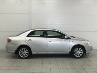 2008 Toyota Corolla AMT X (E140, E150), серебристый, 820000 рублей, вид 4