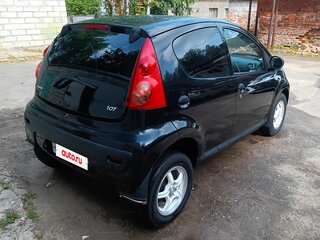 2008 Peugeot 107 I, чёрный, 280000 рублей, вид 4