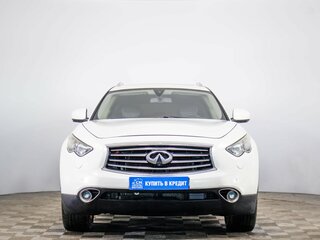 2012 Infiniti FX37 II (S51) Рестайлинг, белый, 1949000 рублей, вид 2