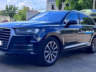 2015 Audi Q7 II (4M), чёрный, 3650000 рублей, вид 1