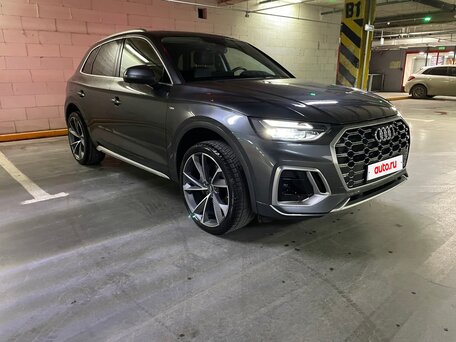 2022 Audi Q5 45 TFSI II (FY) Рестайлинг, серый, 4400000 рублей, вид 2