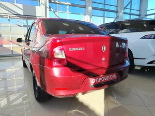 2011 Renault Logan I Рестайлинг, красный, 359000 рублей, вид 4