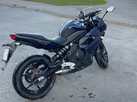 2012 Kawasaki ER-4F (Ninja 400R), синий, 320000 рублей, вид 3