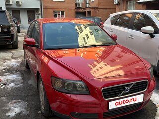 2007 Volvo S40 II Рестайлинг, красный, 525000 рублей, вид 1