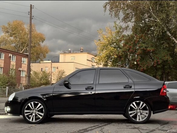 2010 Lada (ВАЗ) Priora I, чёрный - вид 6