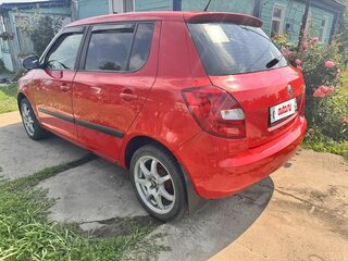 2013 Skoda Fabia II Рестайлинг, красный, 570000 рублей, вид 5