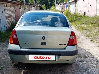 2002 Renault Symbol I Рестайлинг, серый, 165000 рублей, вид 4